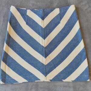 Blue and White Atmosphere Sailor striped skirt